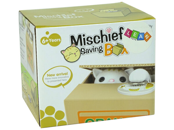 Mischief Saving Box Cute Kitty Money Box Piggybank - Image 5