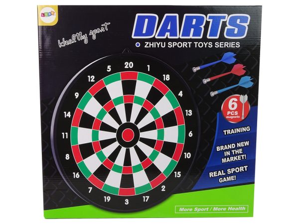 Dart Board with Magnetic Darts 6 pieces - Image 5