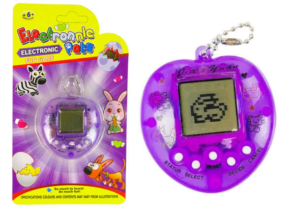 Elektronička igra Tamagotchi Animal - ljubičasta