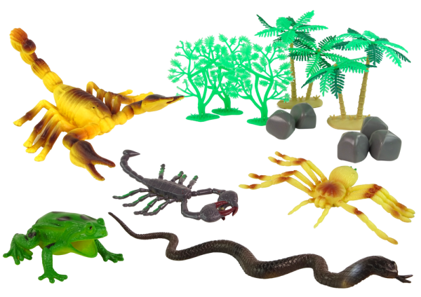 Reptile Amphibian Figure Set Accessories 22 pcs. - Image 2