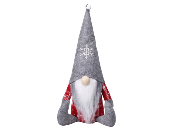 Christmas Dwarf Gray Hat Bell 32cm - Image 2