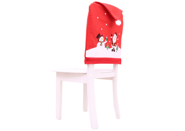 Chair Cover Christmas Red 60cm x 48cm 1pc. - Image 2