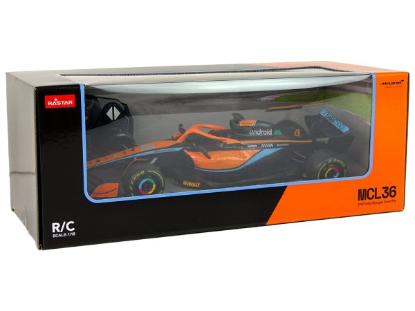 Licencirana formula na daljinsko upravljanje McLaren F1 1:18  - narančasta - Image 6