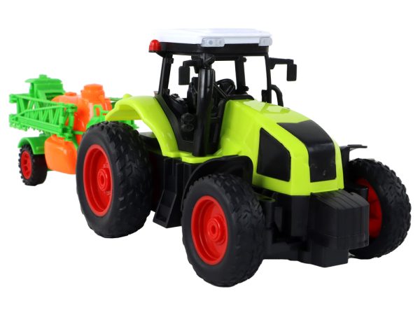 Traktor na daljinsko upravljanje s prskalicom 1:16   - zeleni - Image 5