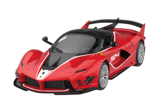 Licencirani auto na daljinsko upravljanje i sastavljanje Rastar  1:18 Ferrari FXXK EVO - crveni - 88 elemenata - Image 4