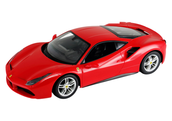 Licencirani auto na daljinsko upravljanje Rastar 1:14 Ferrari 488 GTB - crveni - Image 3