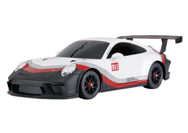 Licencirani auto na daljinsko upravljanje 1:18 Rastar Porsche 911 GT3 - bijelo/sivi - Image 2