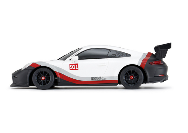 Licencirani auto na daljinsko upravljanje 1:18 Rastar Porsche 911 GT3 - bijelo/sivi - Image 4