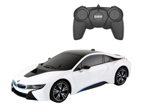 Licencirani auto na daljinsko upravljanje 1:18 Rastar BMW I8 - bijeli