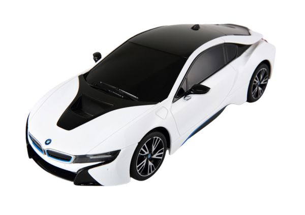 Licencirani auto na daljinsko upravljanje 1:18 Rastar BMW I8 - bijeli - Image 2