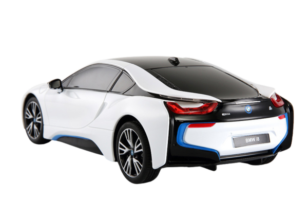 Licencirani auto na daljinsko upravljanje 1:18 Rastar BMW I8 - bijeli - Image 3