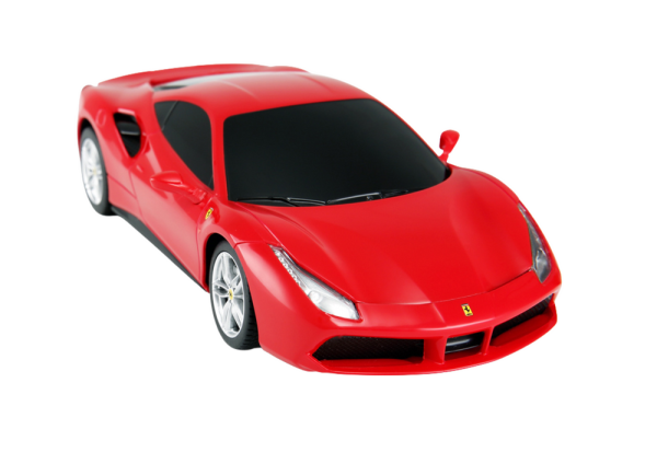 Licencirani auto na daljinsko upravljanje Rastar 1:24 Ferrari 488 GTB - crveni - Image 3