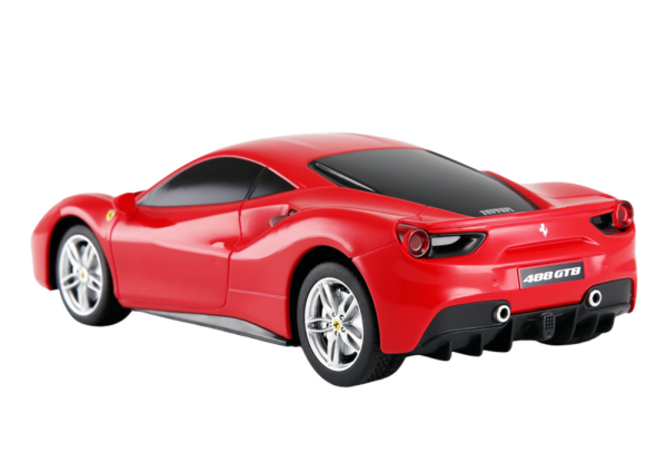 Licencirani auto na daljinsko upravljanje Rastar 1:24 Ferrari 488 GTB - crveni - Image 5