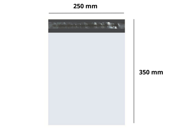 Kurirska folija za pakiranje – 100 komada – 250x350mm - Image 3