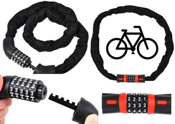 Bike Lock Lock Combination Lock Numeric Code