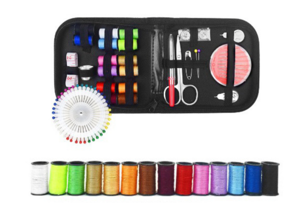 Mini Sewing Kit in Case Toolbox 29 pcs - Image 2