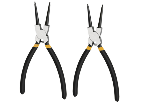 Set of Circlip Pliers Bent Straight 4pcs. - Image 2