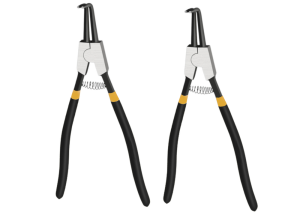 Set of Circlip Pliers Bent Straight 4pcs. - Image 3