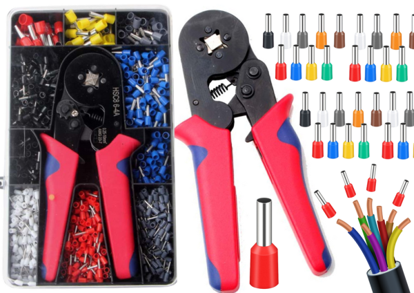 Set of Crimping Tool for Cable Sleeves 1200el