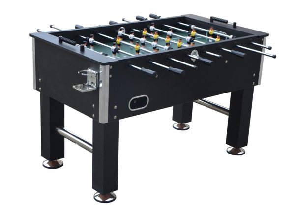 Stol za stolni nogomet Foosball 121 x 61 x 81 - crni