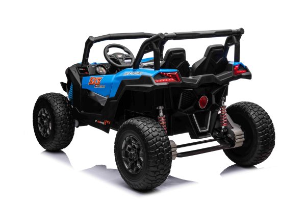 Buggy na akumulator UTV X3 Off-Road 4x4 - dvosjed - plavi - Image 3