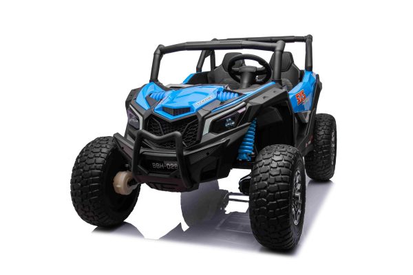 Buggy na akumulator UTV X3 Off-Road 4x4 - dvosjed - plavi - Image 8