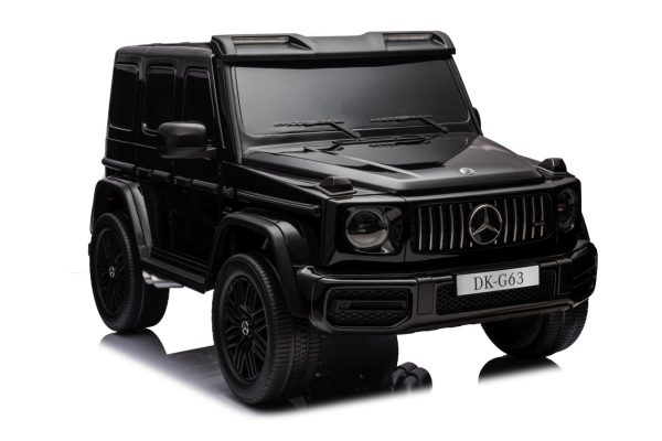 Licencirani auto na akumulator Mercedes Benz G63 AMG XXL MP4 - dvosjed - crni