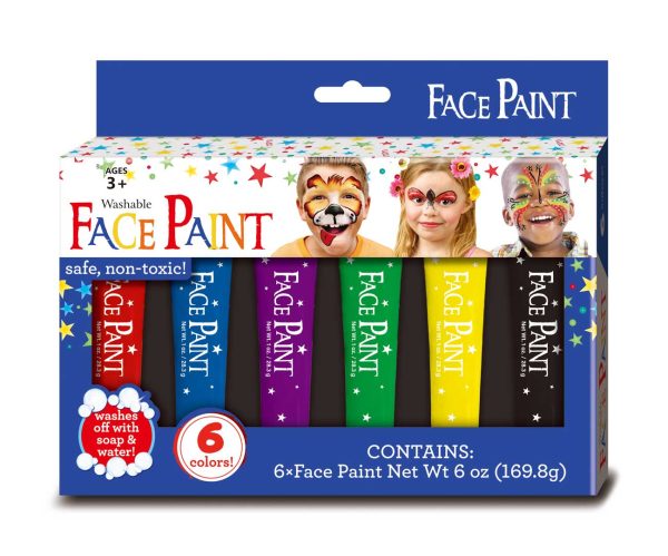 Face Painting Set 6 Colors