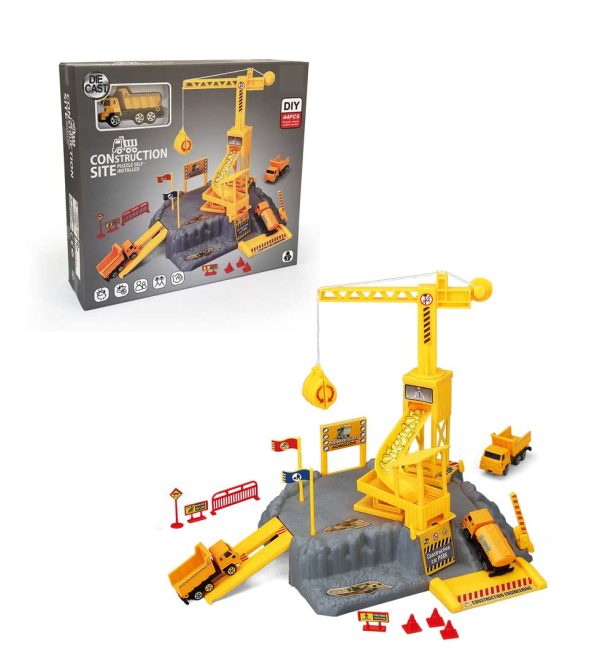 Construction Site + Accessories Set