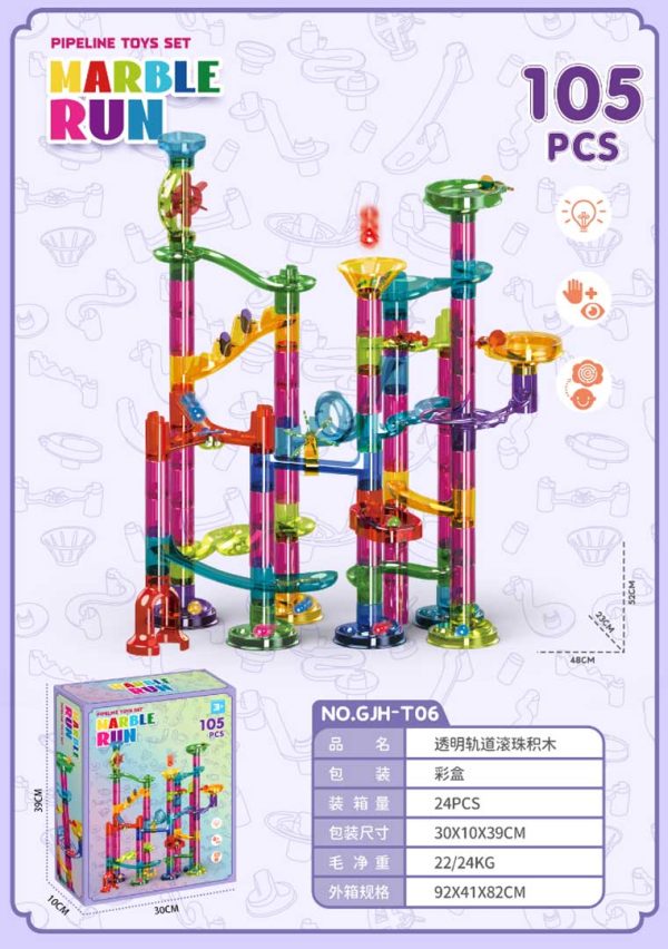 Ball Track Construction Set 105pcs.