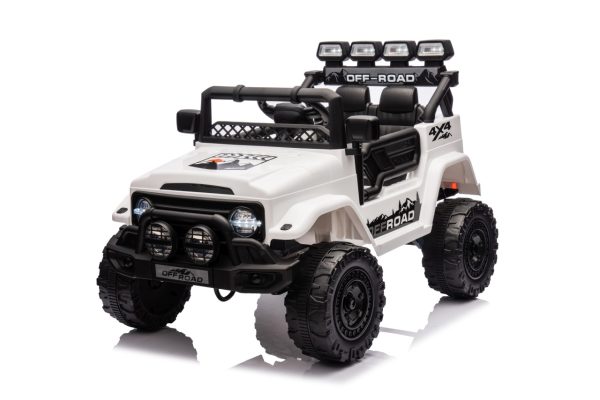 Auto na akumulator Off-Road CLIMBER 4x4 - bijeli