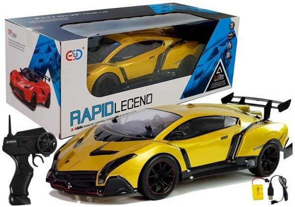 R/C Car Sport 1:10 Gold