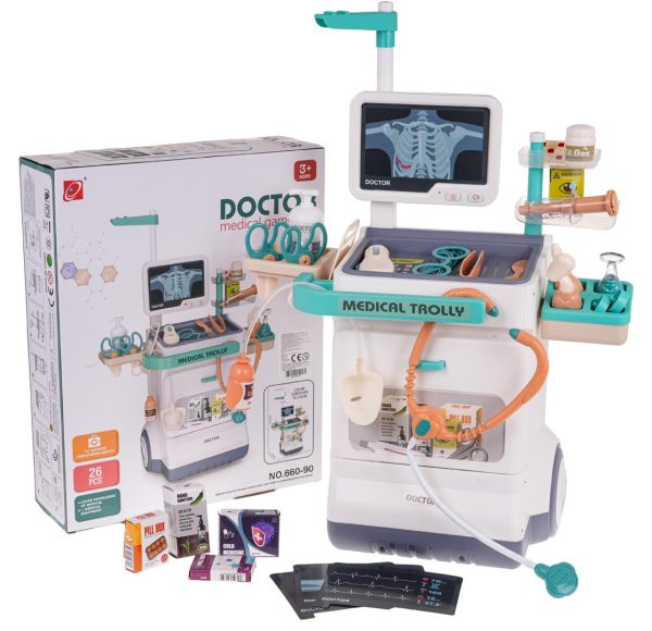 Medicinski set za igru ECG Doctor + rekviziti - Image 2