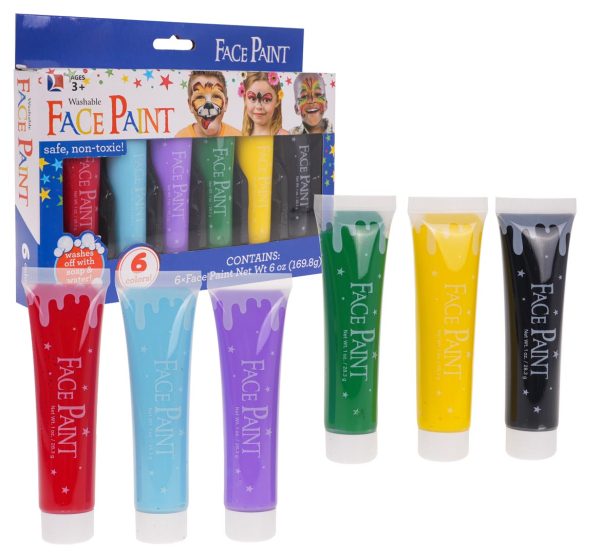 Face Painting Set 6 Colors - Image 3