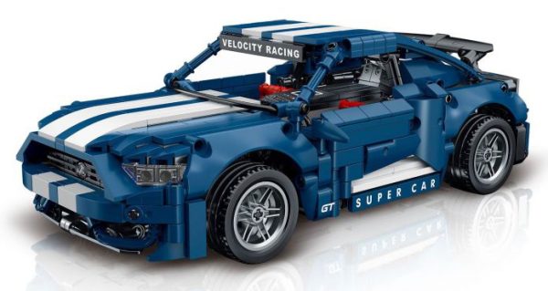 Sports Car Blue Blocks 952 pcs. - Image 3