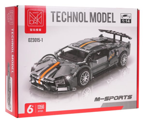 Sports Car Set Gray 1356 pcs. - Image 10