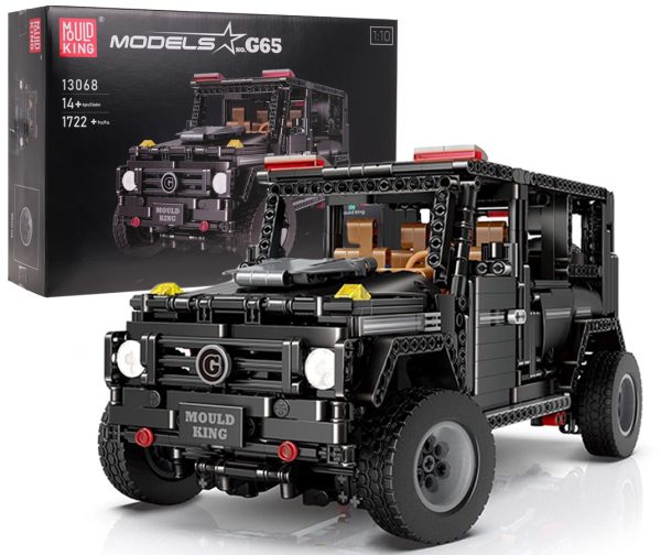 Off-road Car Block Set 1722 pcs. Black - Image 6