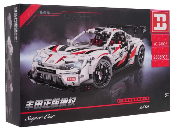 Super Car GT86 White Brick Set - Image 5