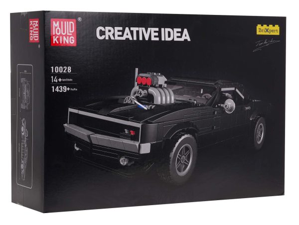 Sports Car Brick Set Black 1439pcs. - Image 6