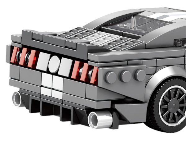 Sports Car Brick Set Gray 476 pcs. - Image 6