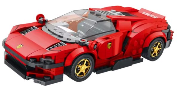 Sports Car Red Brick Set 306 pcs. - Image 5