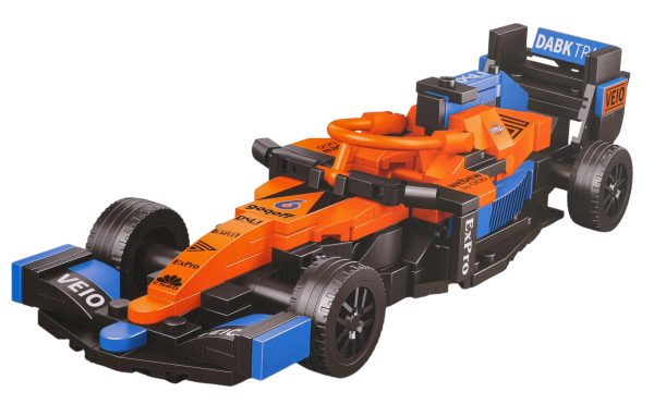 Formula F1 za slaganje 278 kom - narančasta - Image 3