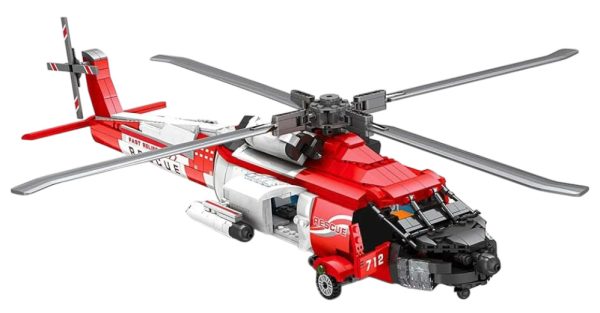 Helicopter HH-60J Building Blocks Set 1137pcs. - Image 2