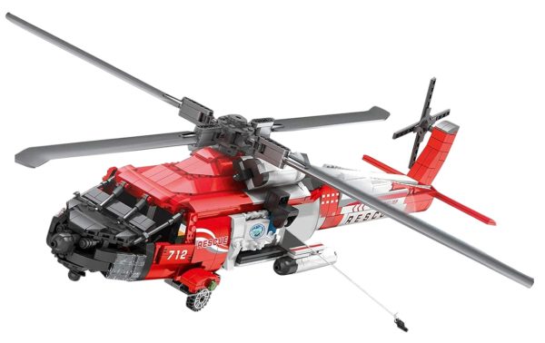 Helicopter HH-60J Building Blocks Set 1137pcs. - Image 3