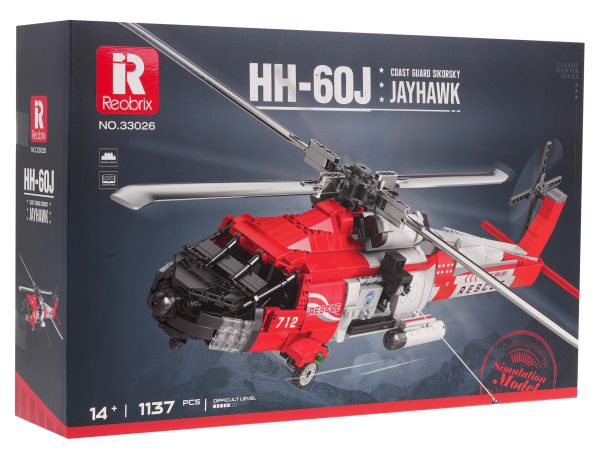 Helicopter HH-60J Building Blocks Set 1137pcs. - Image 6