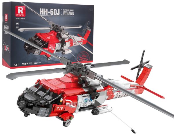 Helicopter HH-60J Building Blocks Set 1137pcs. - Image 7