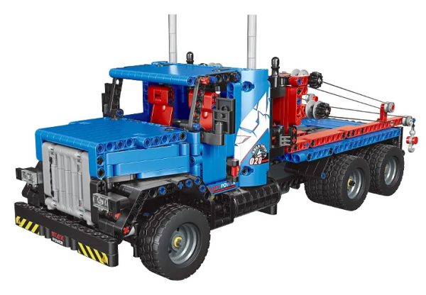 R./C Truck Block Set 1064 pcs. Blue - Image 2