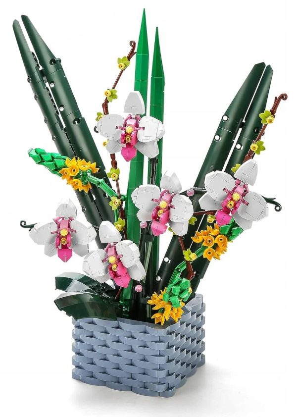 Flower Bouquet Building Blocks Set 1158 pcs. - Image 2