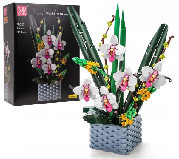 Flower Bouquet Building Blocks Set 1158 pcs. - Image 6