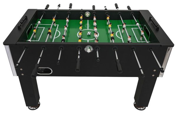 Stol za stolni nogomet Foosball 121 x 61 x 81 - crni - Image 14